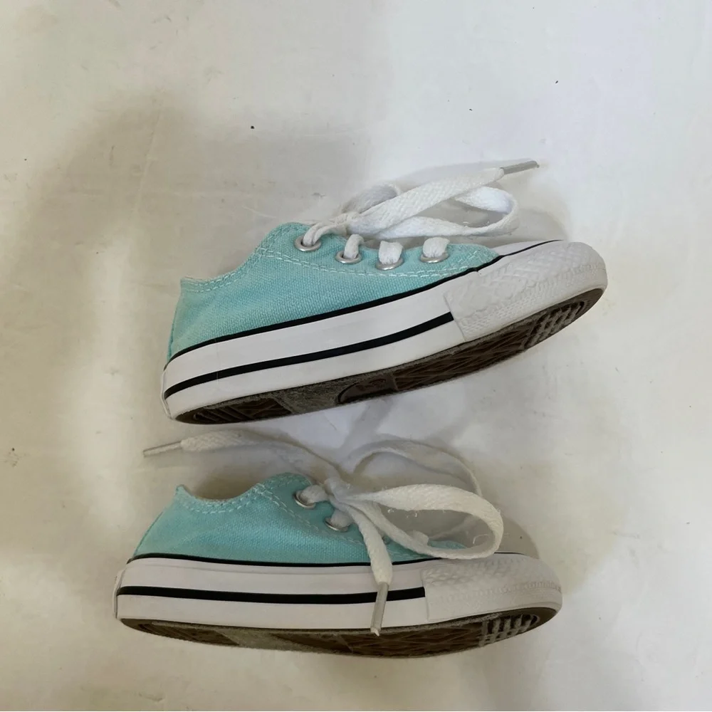 CONVERSE‎ LOW TOP SNEAKERS IN TEAL